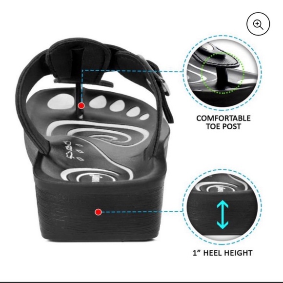 Aerosoft Woman’s Sandal 38 - Picture 7 of 9